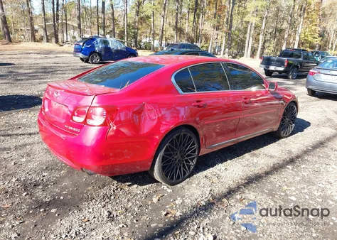 2006 Lexus Gs 300 from USA, damaged, VIN JTHCH96S360004764